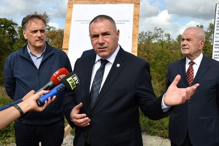 Anton Kliman, Sandro Jurman i Miro Mirković (snimio Milivoj Mijošek)