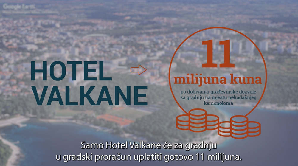Detalji projekta izgradnje hotela na Valkanama