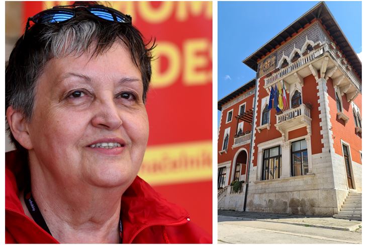 Evelina Biasiol Brkljačić (Snimio Milivoj Mijošek), Komunalna palača u Vodnjanu (Snimio Amir Musemić)