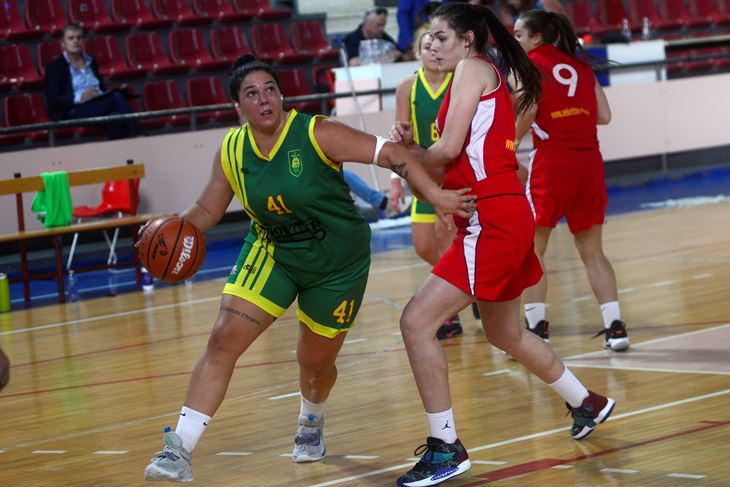 PRVI STRIJELAC SUSRETA - Ana Šarič je u službenoj debiju postigla 17 poena (Snimio Dejan Štifanić)