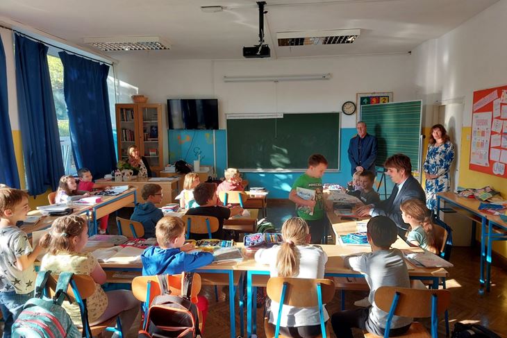 Labinski gradonačelnik na satu hrvatskog jezika