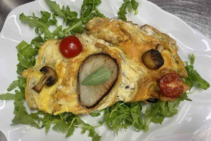 Omelette cento fontane