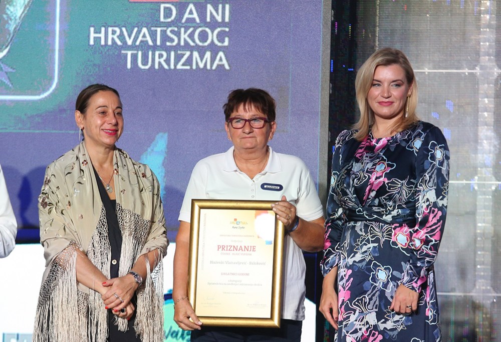 Blaženka Vlaisavljević-Baloković, djelatnica godine u kategoriji djelatnice na uređenju i održavanju okoliša