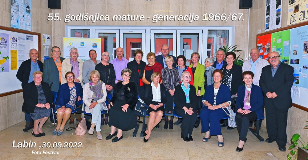 S okupljanja maturanata generacije 1966./67. (Slika: Foto Festival)