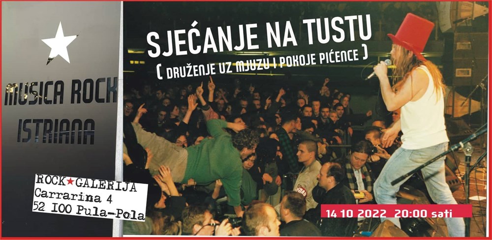 Plakat večerašnje manifestacije