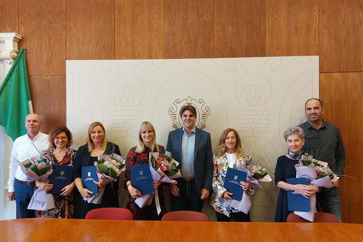 Nagrađene profesorice kod gradonačelnika