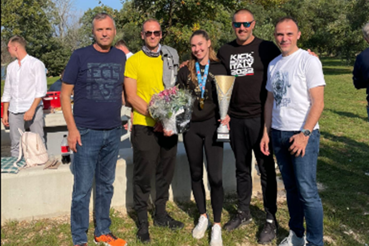 Jučer je za Leonu i klub priređena fešta u Poreču (Foto Grad Poreč) 