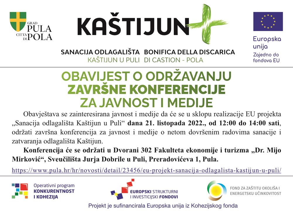 Sanirano odlagalište Kaštijun