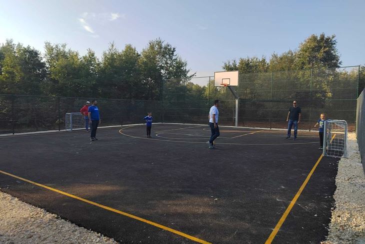 Novouređeno igralište na Stanciji Vodopija