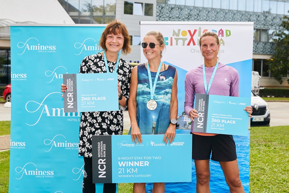 NAJBOLJE NA 21 KM - Michela Biacca, pobjednica Maja Urban i Ilaria Toscan (Foto: Facebook)