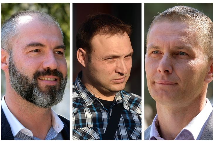 Robert Cvek, Enes Ibrahimović i Daniel Deković