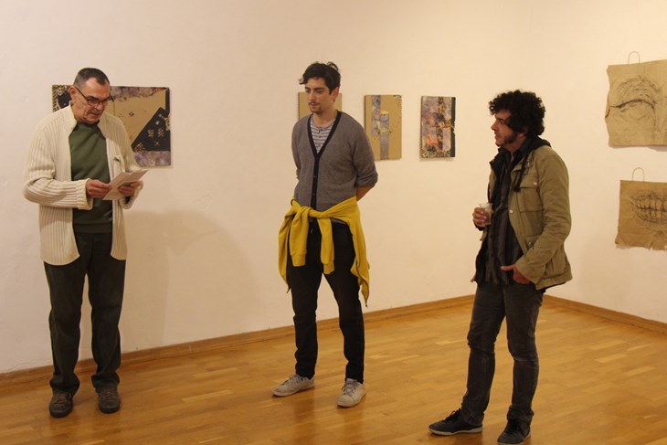 Eugen Borkovsky, Martin Zelenko i Francisco Tomsich na prezentaciji projekata (Snimio Luka Jelavić)