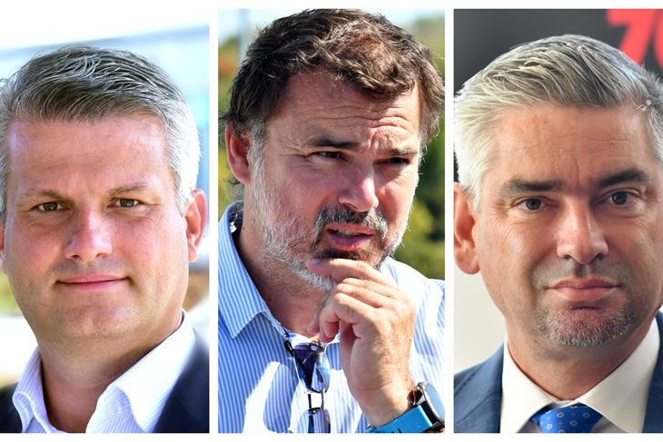 Aleksandar Matić, Danijel Ferić i Boris Miletić