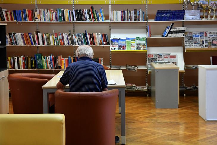 Radionice će se održavati u Čitaonici kluba umirovljenika na Giardinima  (snimio Milivoj MIJOŠEK)