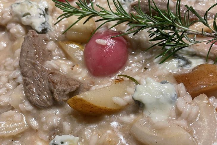 Rižoto "jesen na Brijunima"