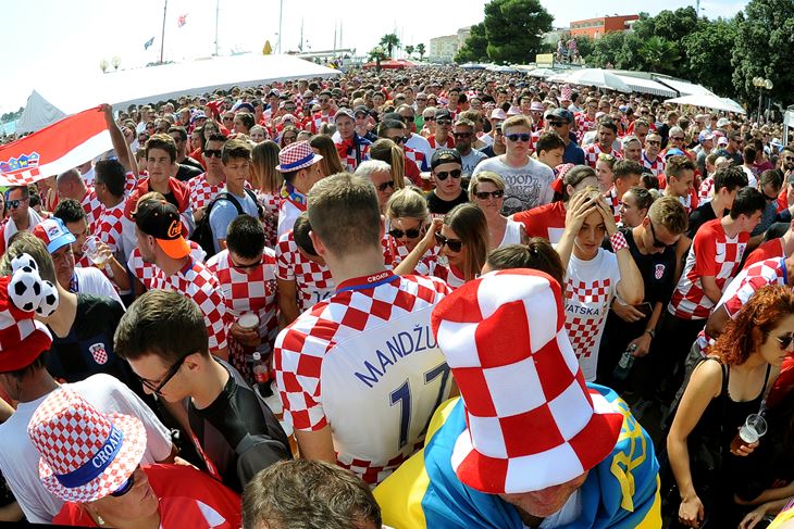 Navijači u Istri 2018.