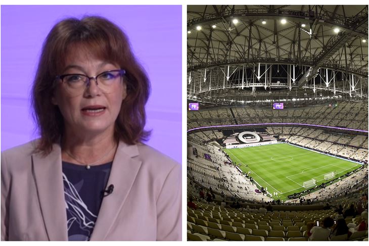Dr. sc. Marica Čilaš Mikulić (foto: Screenshot) / Stadion (foto: EPA)
