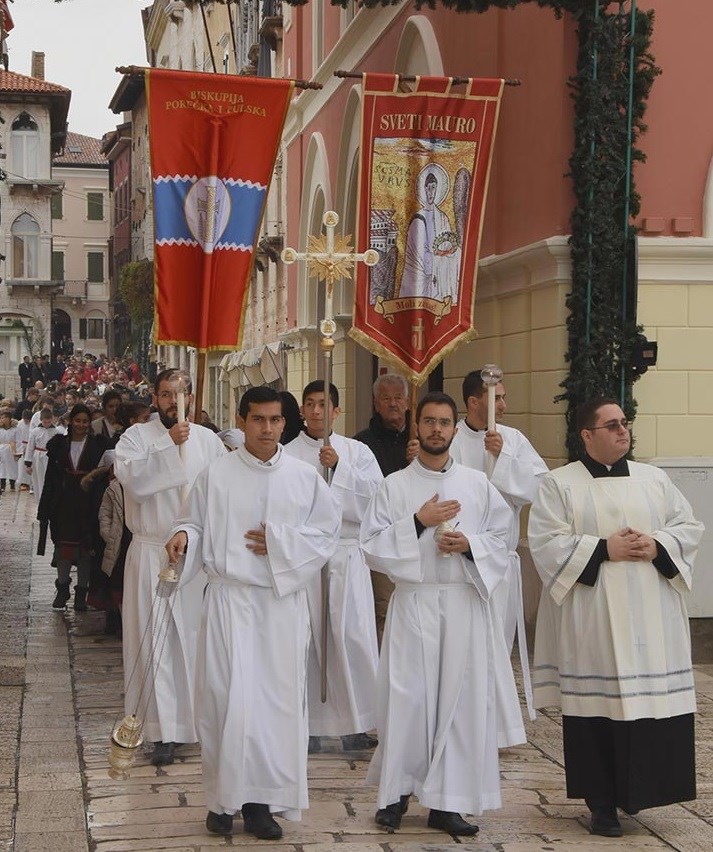 Procesija za blagdan Svetog Maura u Poreču (Foto: Grad  Poreč)