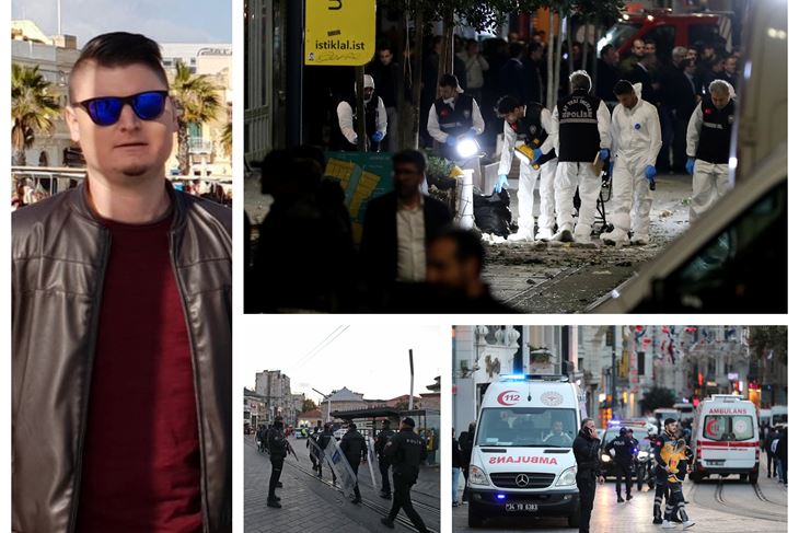 Puljanin Velibor Žbulj / S mjesta eksplozije u Istanbulu (EPA)