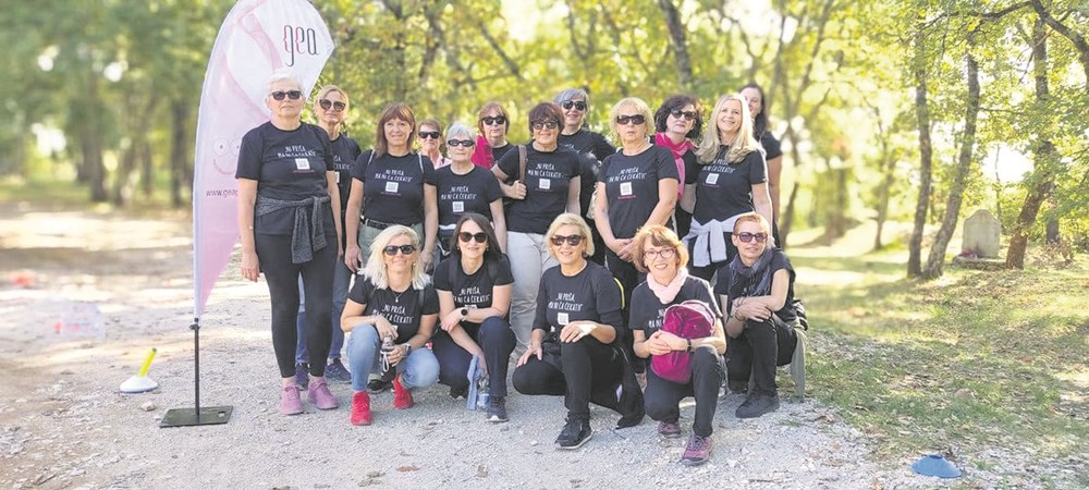 Zaklada i ove godine nastavlja pomagati Klubu žena liječenih od karcinoma dojke "Gea" - Pula