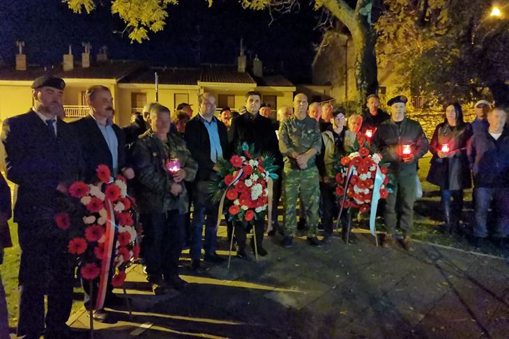 Polaganje vijenaca za Vukovar i Škabrnju