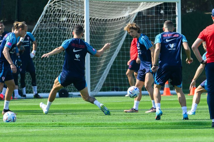 Trening hrvatske reprezentacije u Katru (CROPIX)