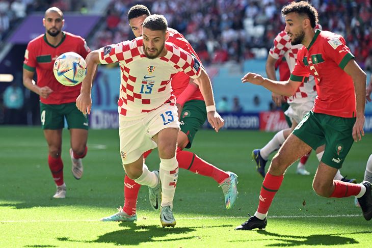 Utakmica Hrvatske i Maroka (CROPIX)