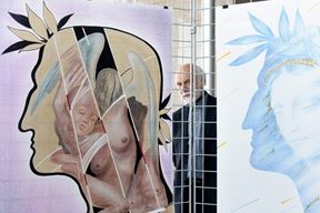 Izložba u NSK u Zagrebu "Dimitrije i Dante", u povodu 700 godina od smrti Dantea Alighierija (Cropix)