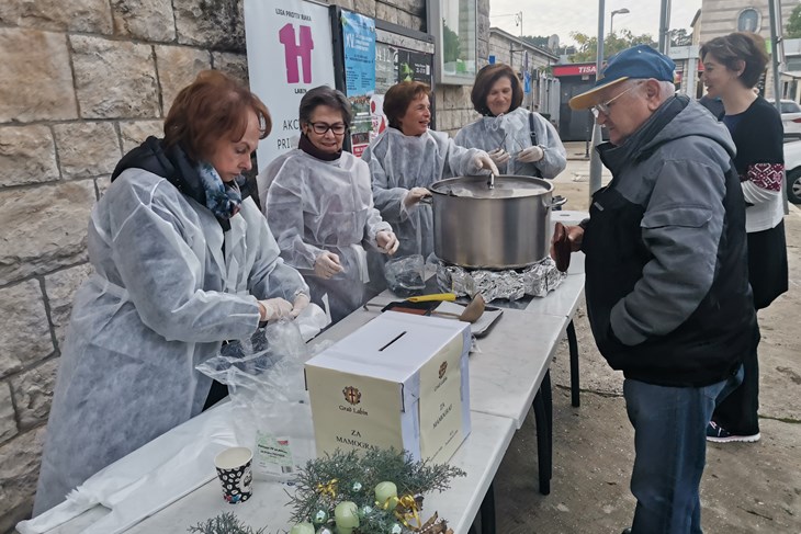 Humanitarna akcija na Trgu labinskih rudara