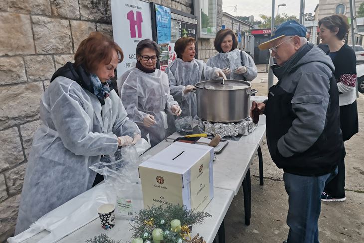Humanitarna akcija na Trgu labinskih rudara