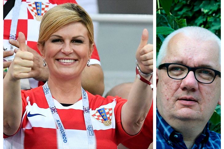 Kolinda Grabar Kitarović / Dubravko Grakalić (Snimili Boris Kovačev Cropix / Adriana Tošić)