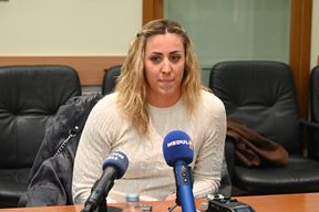 Luana Šebalj, trenerica iz Atletskog kluba Medulin (snimio Danilo MEMEDOVIĆ)