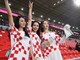 Hrvatski navijači u Katru (CROPIX)