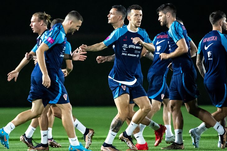 Hrvatska na treningu u Dohi (CROPIX)