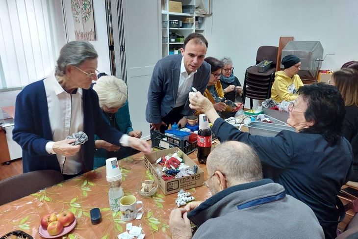 Gradonačelnik Peršurić u Društvu osoba s invaliditetom (Foto Grad Poreč)