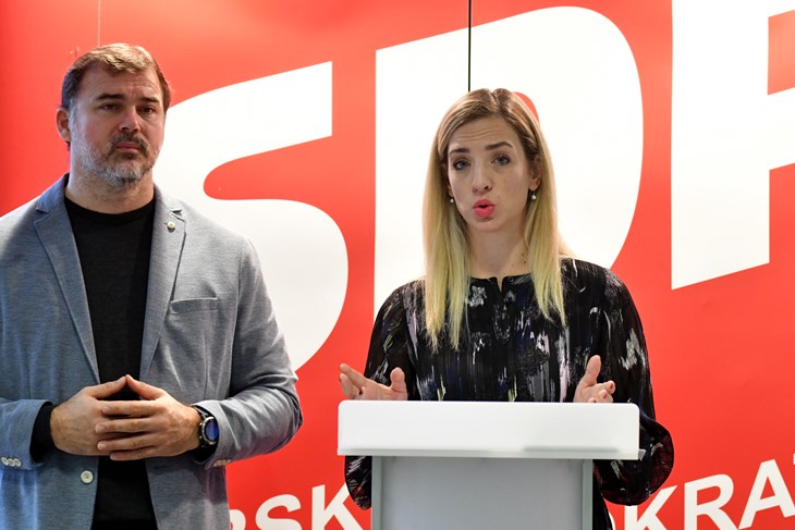 Danijel Ferić i Sanja Radolović (snimio Milivoj MIJOŠEK)