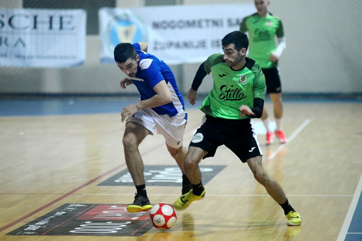 LANJSKI FINALISTI OVE BI SE GODINE MOGLI OBRAČUNATI U POLUFINALU - Edi Ljubas (Domino Maling) i Dominik Vujić (Stella Šijana Juniors) (snimio Dejan ŠTIFANIĆ )