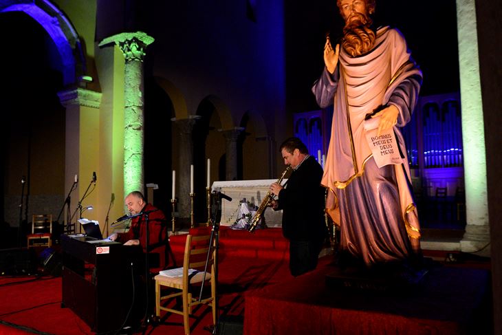 Advent u katedrali - Bruno Krajcar i klapa Kastav (Snimio Dejan Štifanić)
