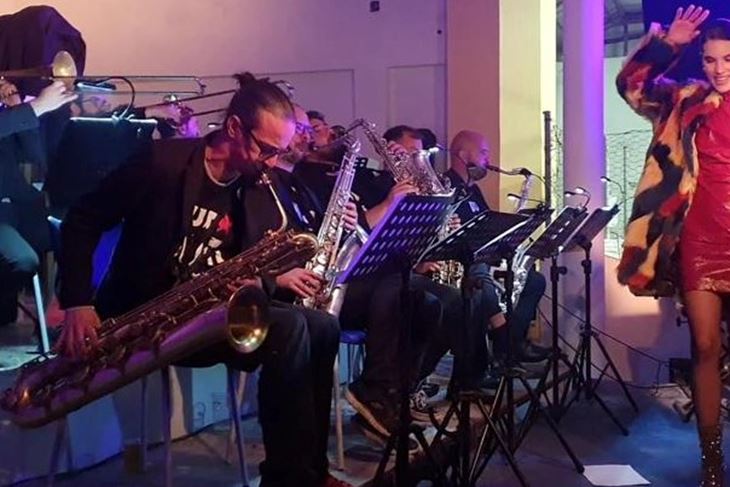 JazzIstra Orchestra i Barbara Munjas