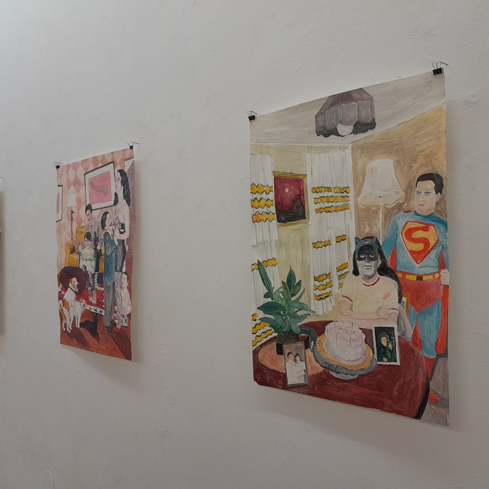 S izložbe "Equilibrium Part II" Mirze Čizmića u Galeriji Poola
