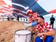 Navijači u Dohi na plaži  (Foto Tom Dubravec Cropix)