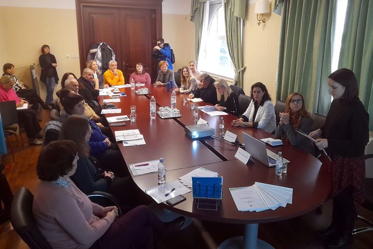 S desna na lijevo - Marina Barbić-Poropat, Jessica Acquavita i Tea Batel (snimio Anđelo DAGOSTIN)