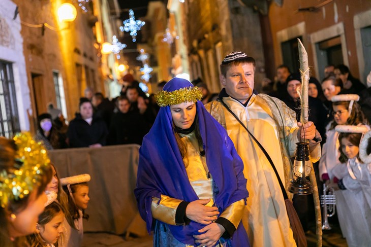 Žive jaslice iz Poreča. Hoće li i pulske biti tako uspješne? (Foto Grad Poreč)