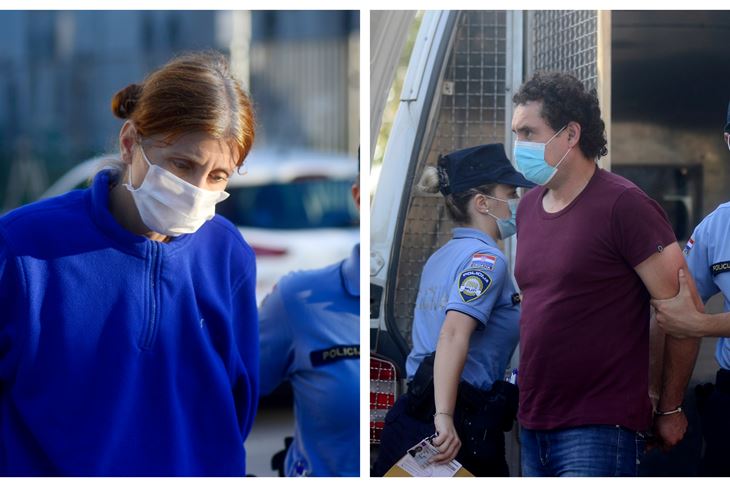 Roditelji Ines i Darko Kovačević na suđenje dolaze sa slobode (snimio Dejan ŠTIFANIĆ)