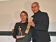 Marianna Jelicich Buić dobila je nagradu u kategoriji kultura, koju joj je uručio gradonačelnik Umaga Vili Bassanese (Snimio Duško Marušić Čiči)