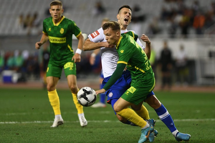 Mauro Perković i Nikola Kalinić ( Foto: Joško Ponos / CROPIX)