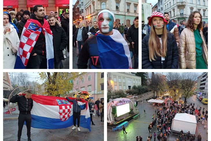 Navijači u Puli (snimio Danilo MEMEDOVIĆ)