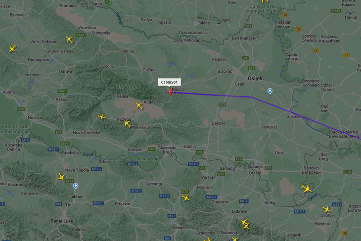 (Screenshot: Flightradar)