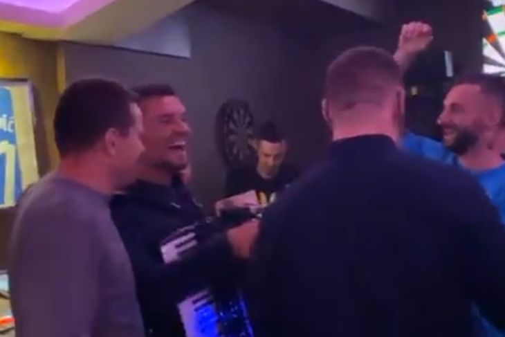 Lovren, Brozović i društvo (foto Facebook)