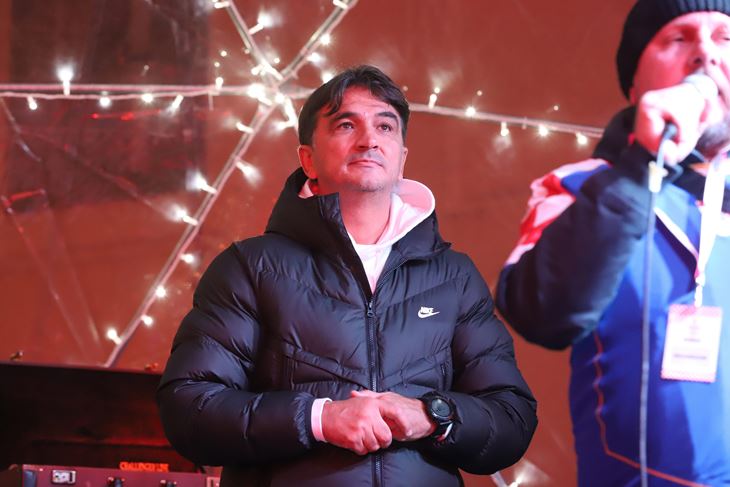 Izbornik Zlatko Dalić danas u Varaždinu (CROPIX)
